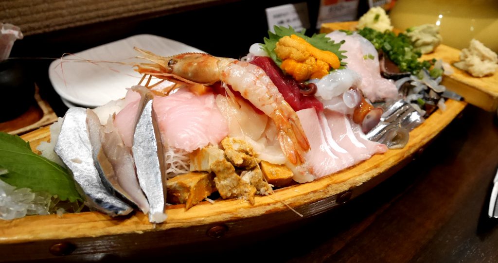 Hokkaido Susukino 大漁舟盛り居酒屋 大海物語