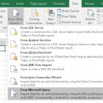 (日本語) Windows, Excel: データベースから直接値を取得して表示する