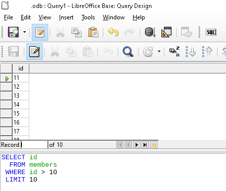 power query libreoffice